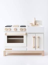 Walkers, activity tables, swings (11). Milton And Goose Essential Play Kitchen Solid Wood Toy Set For Toddlers And Kids Made In Usa White Natural Buy Online In Bahamas At Bahamas Desertcart Com Productid 153979479