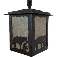 Praying Cowboy Lantern Pendant Light Made In The Usa