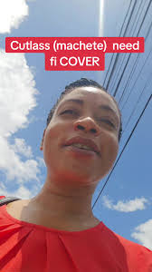 Cover the cutlass #safety #relatable #cutlass #machete #positive #jamaica