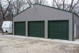 They're intended for the person who wants a metal garage but who wants to save money by erecting it himself. Easy Assemble Diy Metal Garage Or Shop Miracle Truss