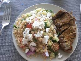 Maybe you would like to learn more about one of these? Huge Portion Of Couscous With Lamb And Feta 425 Calories Halve The Couscous And The Whole Thing Is Only 314 1200isplenty