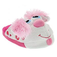 Stompeez Slippers Perky Pink Puppy Select Size Small 9 11
