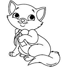 Cara menggambar dan mewarnai makeup glitter rainbow makeup tools coloring and drawing. Mewarnai Gambar Hewan Kucing Cantik Gambar Hewan Hewan Gambar