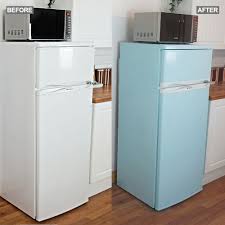 After painting most of our 1970's fixer upper by myself, i've learned a few things about paint these past few years. Paint A Fridge For Colourful New Year Makeover Get The Smeg Look For 9