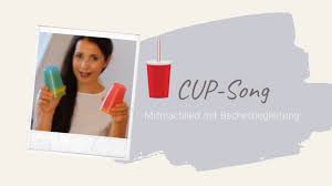 Hit the subscribe button f. Shalala Lied Mit Becher Begleitung Youtube