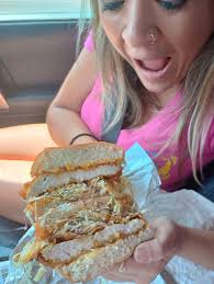 Skip the Chick fil a, skip the Popeyes. This thing is around the same price  (combo 11.95) and will smack your taste buds. We went with the basic  sandwich and tried one