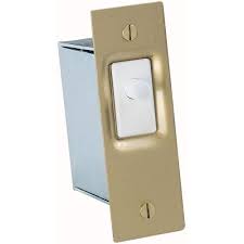 Gardner Bender 10 Amp Single Pole Ac Dc Push Button Door Switch Gsw Sk The Home Depot Door Switch Closet Lighting Led Closet Light