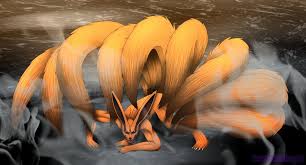 Nine Tailed Demon Fox Kurama With Speedpaint By Https Deaththebeast Deviantart Com On Deviantart Nine Tailed Fox Naruto Naruto Shippuden Anime Naruto
