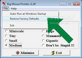 Totally free online game cursors animated mouse pointer for your . Download Big Mouse Pointer 1 4f