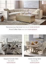 Ny, nj, pa & ct. Z Gallerie New Furniture Markdowns Milled