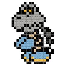 Dry Bones Pixel Art Video Game Pattern Arts And Crafts For Kids