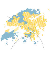 hong kong election results mapped the new york times