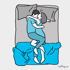 Image result for sleeping positions for couples and what they mean