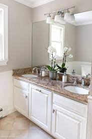 Mar 27, 2021 · along with painting both sides of your vanity doors and drawers, remember to paint the frame of your bathroom vanity too. Our Painted Bathroom Vanity The Before After And How To Guide Driven By Decor