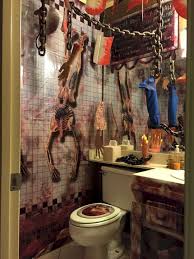 12 Unique Halloween Bathroom Decoration Ideas To Make The Impression More Sinister Halloween Bathroom Halloween Bathroom Decorations Halloween Decorations