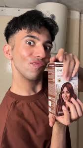 I am obsessed with the “Espresso brown hair tint” from @birdsofparadyes  ☕️🤎. , ., Cannot believe that it was just One pack and no bleach and it  completely changed my hair💕, ., ., ., #birdsofparadyes ...
