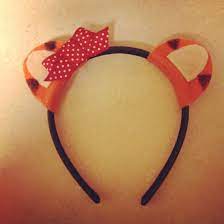 Daniel Tiger Ears I Made For My Daughters 2nd Birthday Party Themed Daniel Tigers Neighb Daniel Tiger Birthday Party Tiger Birthday Party Daniel Tiger Birthday