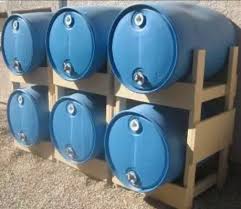 But don't place the stand on soft ground. Diy Rain Water Barrel Stand