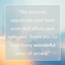 Here are 101 congratulations on your achievements messages and sayings for you to use by themselves, or use in a congratulating speech or congratulations letter about achievement. Sample Employee Appreciation Messages For Years Of Service Awards