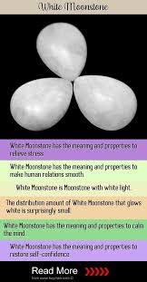 White Moonstone Meaning White Moonstone Effects On Love Health Money Relationships Energies Properties An White Moonstone Moonstone Crystals And Gemstones