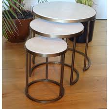 Accessorize Your Home With Round Nesting Tables Marble Top Darbylanefurniture Com In 2020 Marble Round Coffee Table Marble Coffee Table Coffee Tables For Sale