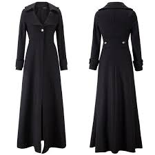 Floor Length Coat Women Jackets And Coats Extra Long Thin Wool Cashmere Coat Coats For Women Outerwear Women Long Maxi Dress