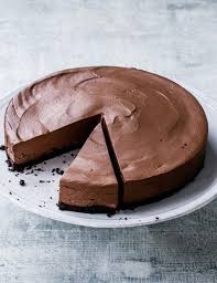 Simple Vegan Chocolate Cheesecake Recipe In 2020 Chocolate Cheesecake Cheesecake Recipes Vegan Chocolate