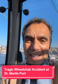 We discuss the tragic incident where an 82-year-old woman died after her  wheelchair malfunctioned or she lost control of it and went into the water  at the port of St. Martin. The speaker, a lawyer who ...