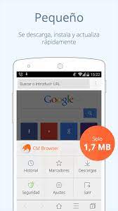 Its user ratio is 4. Cm Browser Rapida Segura 5 22 21 0051 Descargar Apk Android Aptoide