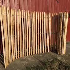 Aun Aus Edelkastanie Staketenzaun Sichtschutz Zaun Sichtschutz Kastanien