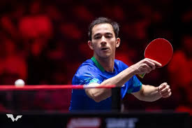 Hugo Calderano vence e vai às oitavas de final do WTT Singapura Smash