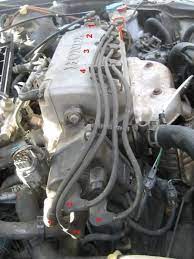 The firing order is 1342. D16z6 Firing Order Honda Civic Coupe Civic Honda Civic