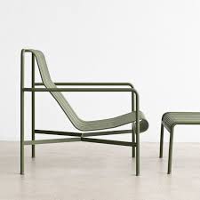 Hay Palissade Outdoor Lounge Chair High In Color Green Buy Patio Furniture Plastic Patio Chairs Lounge Chair Outdoor