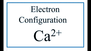 Ca 2 Electron Configuration Calcium Ion Electron Configuration Electrons Configuration