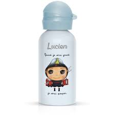 Gourde Enfant Personnalisee Quand Je Serai Grand Pompier Gourde Enfant Gourde Pompier