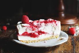 Spoon on top of the filling and, using a knife or a skewer, gently draw the crushed raspberries through the creamy cheesecake mix, creating a swirl effect. Low Carb Raspberry Swirl Cheesecake Recipe Simply So Healthy