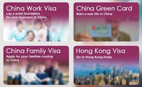 China Permanent Residence Permit Work Visa Visa Hong Kong Visa