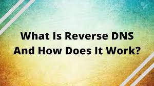 Reverse DNS