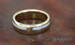 Custom Made Elk Ivory Wedding Band Elk Ivory Jewelry Elk Ivory Antler Wedding Band