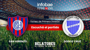 Goles, partido online, resultado y formaciones Escucha En Vivo San Lorenzo Vs Godoy Cruz Youtube
