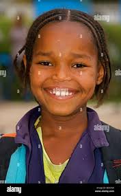 Schoolchildren from Addis Ababa in Ethiopia