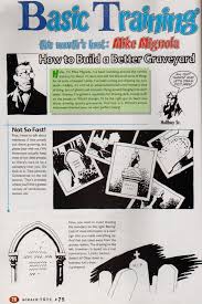 Aapstra Basic Training How To Build A Better Graveyard Mike Mignola Mike Mignola Art Comic Book Drawing