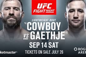 Участники, кард и результаты ufc 265. Latest Ufc Fight Night 158 Fight Card Rumors For Cowboy Vs Gaethje On Espn On Sept 14 In Vancouver Mmamania Com
