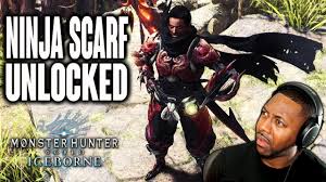 Download Mhw Iceborne How To Get Ninja Scarf Sealed Dragon Cloth Monster Hunter World Festival Event Youtube