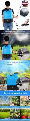Check spelling or type a new query. Garden Sprayers 178984 16l Electric Gardening Backpack Sprayer Plants Pump Pest 16l B Pest Control Sprayers Plants