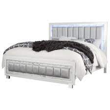 Maybe you would like to learn more about one of these? Global Furniture Santorini Contemporary Queen Bed With Built In Led Lighting Value City Furniture Upholstered Beds
