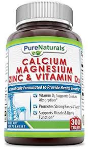 We did not find results for: Amazon Com Pure Naturals Calcium Magnesium Zinc With Vitamin D3 300 Tablets Supports Nerve Muscle Functions Supports Strong Bones Teeth Health Personal Care