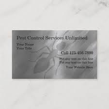 Get salon personalized business cards or make your own from scratch! Cool Pest Control Business Cards Zazzle Com In 2021 Pest Control Cool Business Cards Pest Control Services