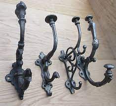 Large Antique Cast Iron Coat Hook Old Vintage Hat And Coat Hook Peg Hanging 9 95 Cast Iron Coat Hooks Vintage Coat Hooks Coat Hooks