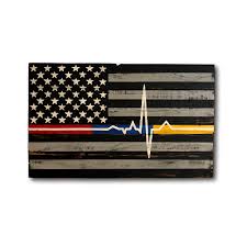 State of wisconsin police support flag illustration. First Responder Flag Police Fire Ems And Dispatch Flag Etsy Wood Flag Dispatch Flag First Responder Flag
